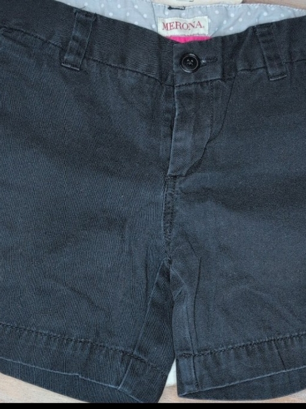 Merona 3.5 In Seam Black Casual Shorts